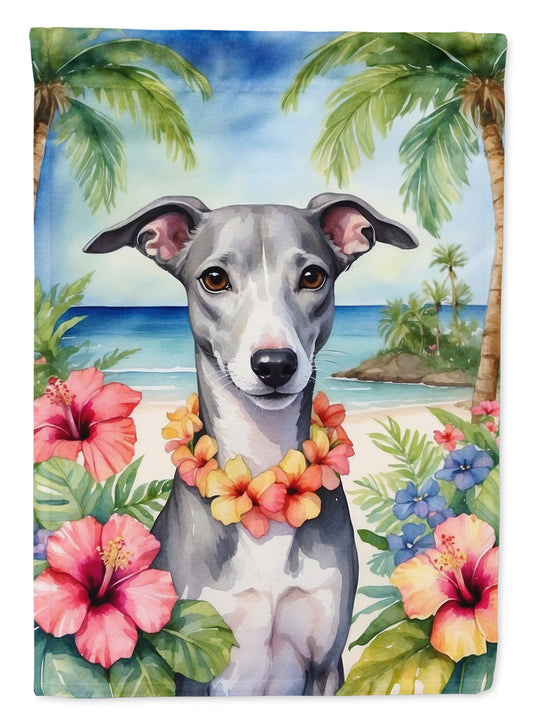 Buy this Whippet Luau Garden Flag