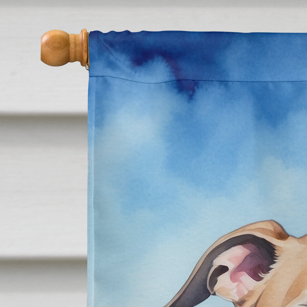 Whippet Luau House Flag