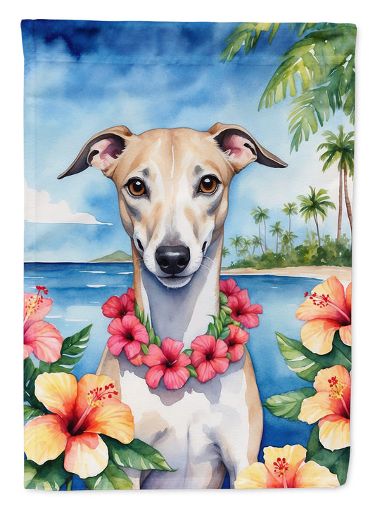 Buy this Whippet Luau Garden Flag