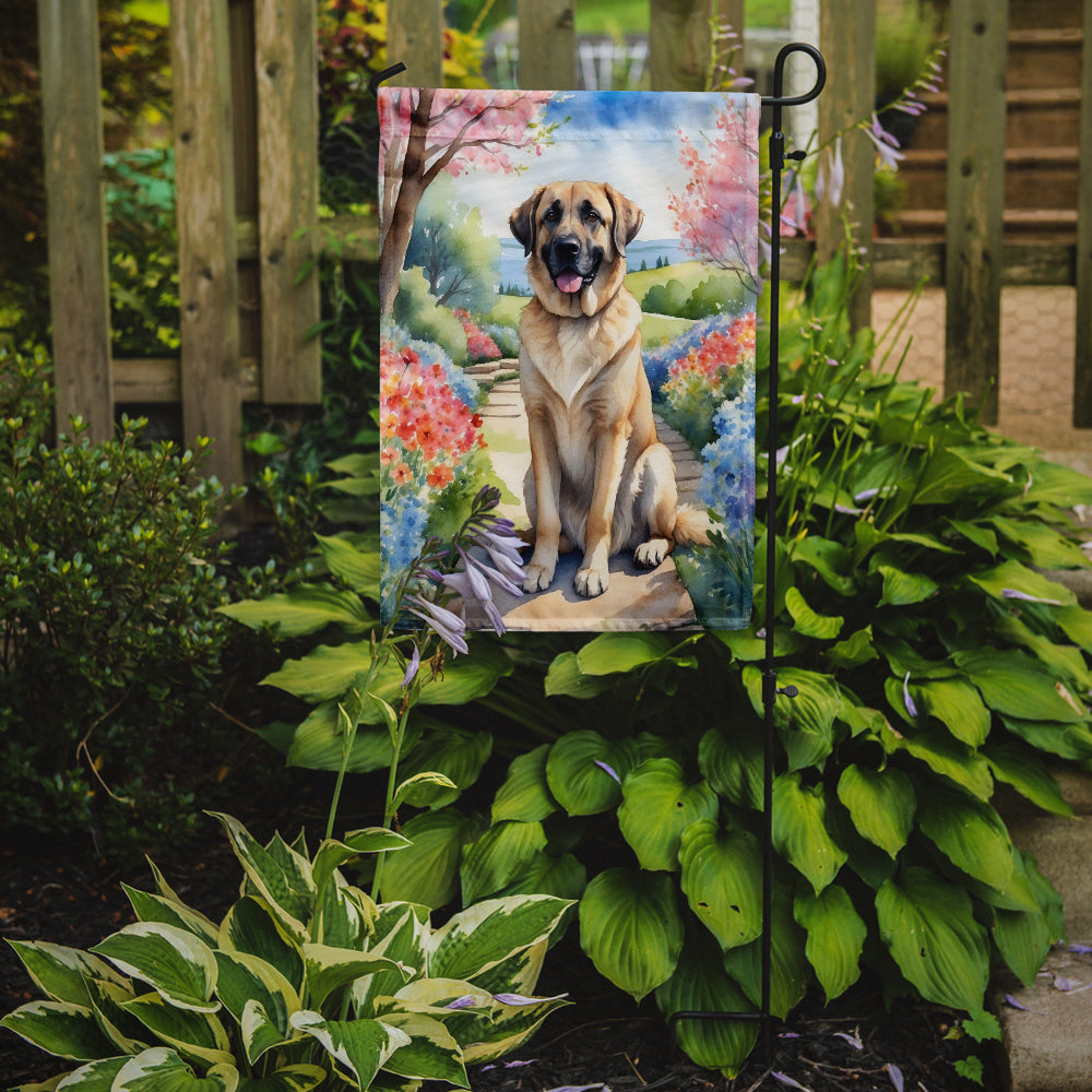 Anatolian Shepherd Spring Garden Garden Flag