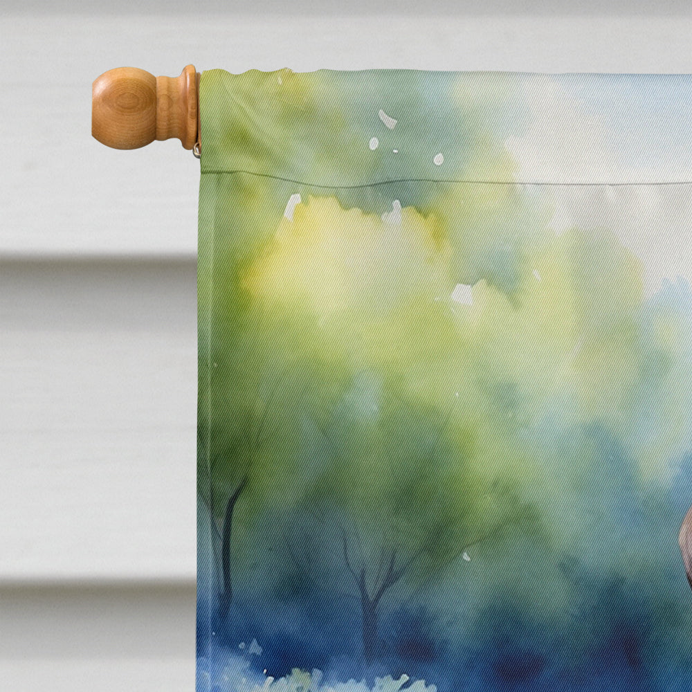 Boxer Spring Path House Flag