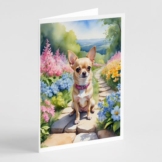 Buy this Chihuahua Spring Path Greeting Cards Pack of 8