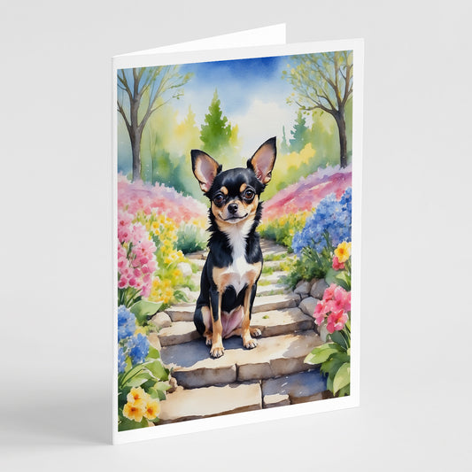 Buy this Chihuahua Spring Path Greeting Cards Pack of 8