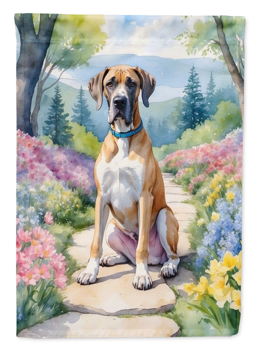 Buy this Great Dane Spring Path House Flag