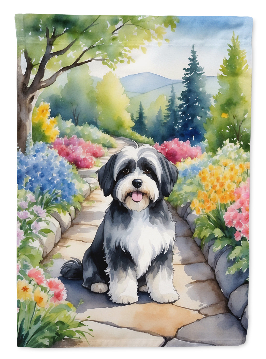 Buy this Havanese Spring Path Garden Flag
