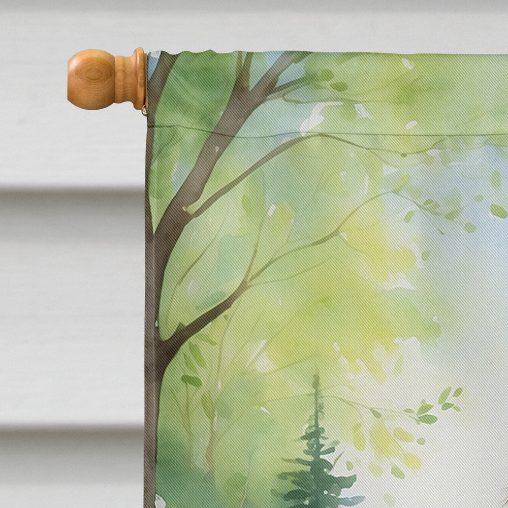 Newfoundland Spring Path House Flag