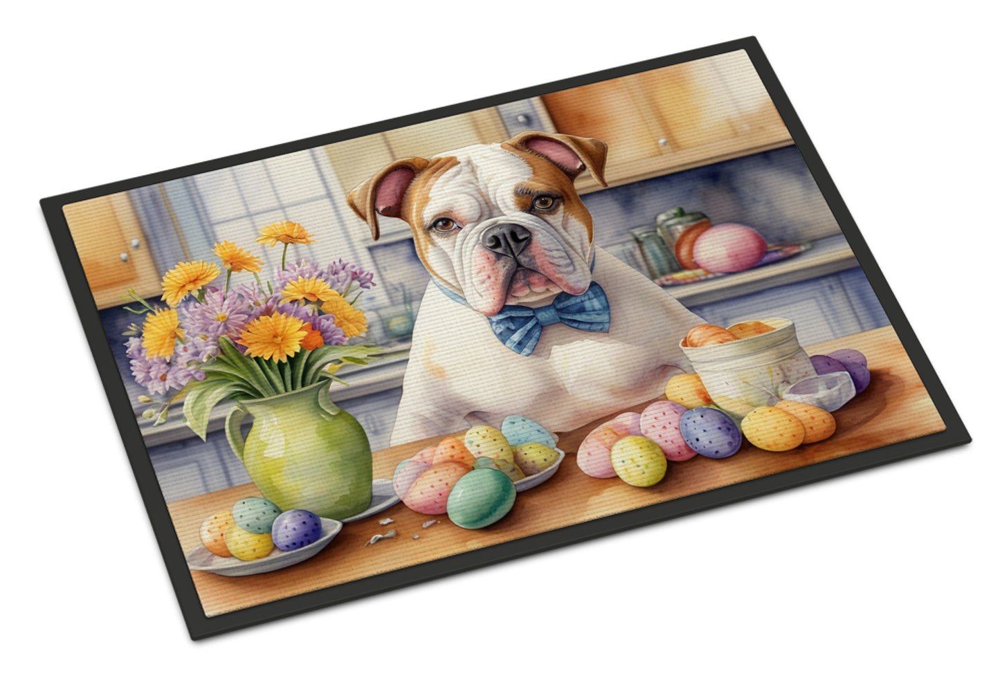 Buy this Decorating Easter American Bulldog Doormat