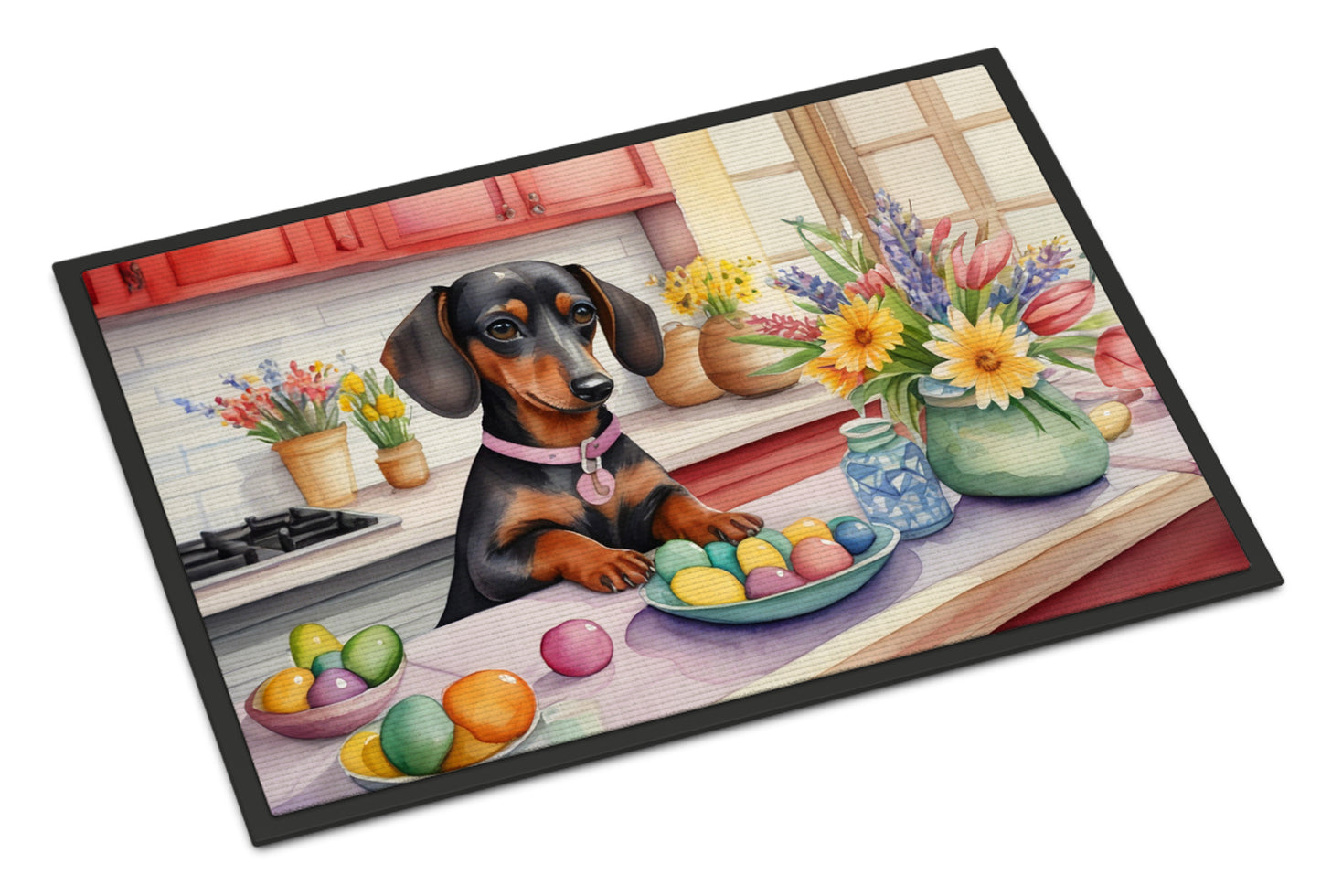 Buy this Decorating Easter Dachshund Doormat