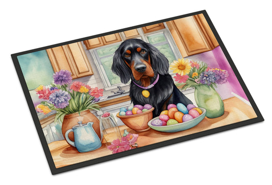 Buy this Decorating Easter Gordon Setter Doormat