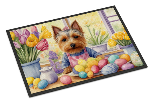 Buy this Decorating Easter Silky Terrier Doormat