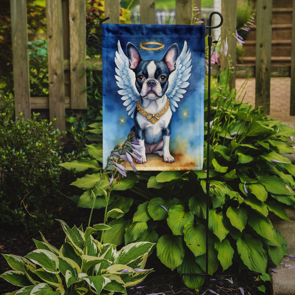 Boston Terrier My Angel Garden Flag