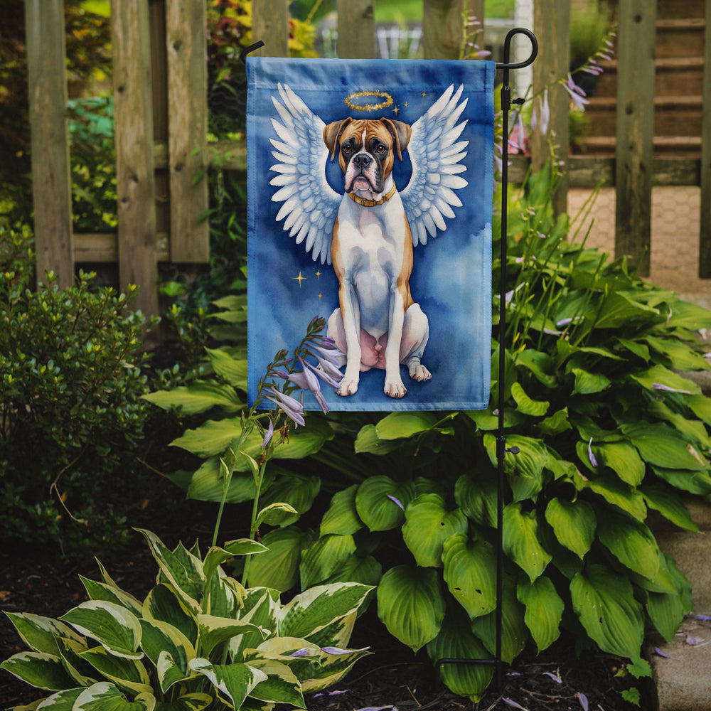 Boxer My Angel Garden Flag