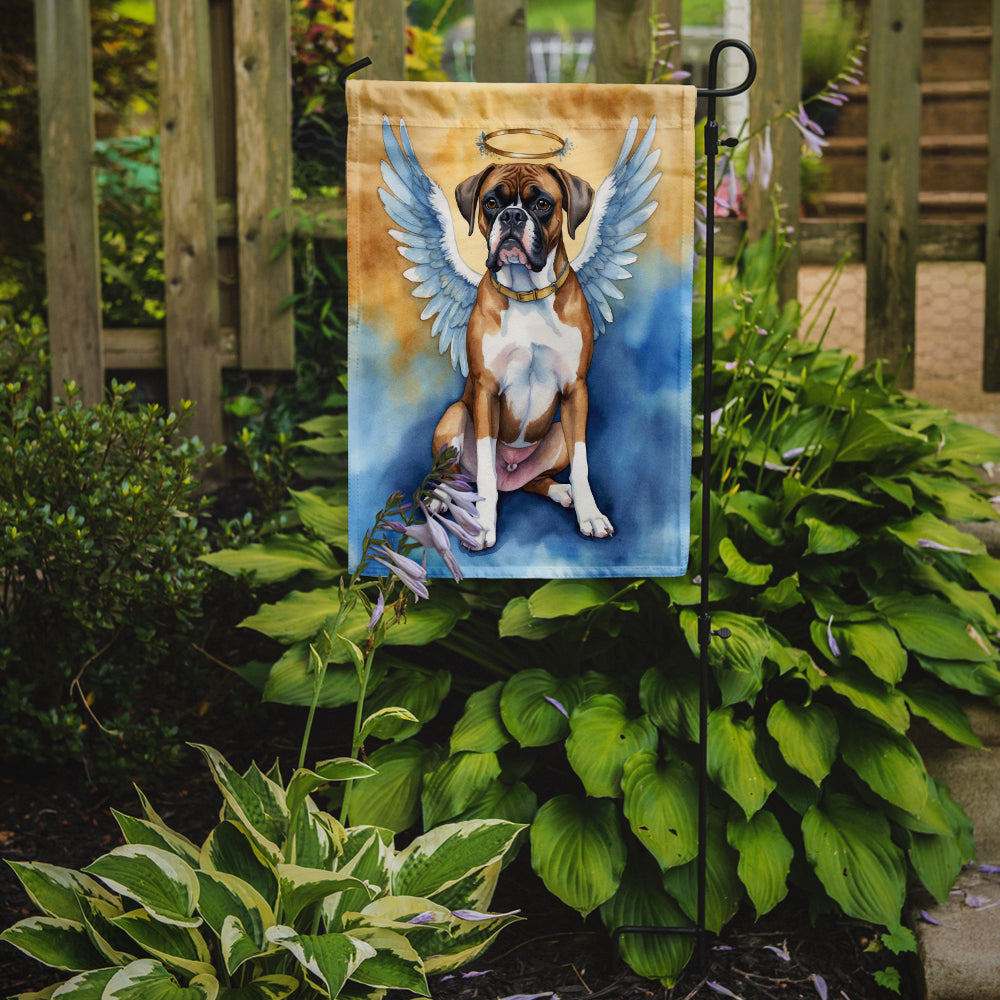 Boxer My Angel Garden Flag