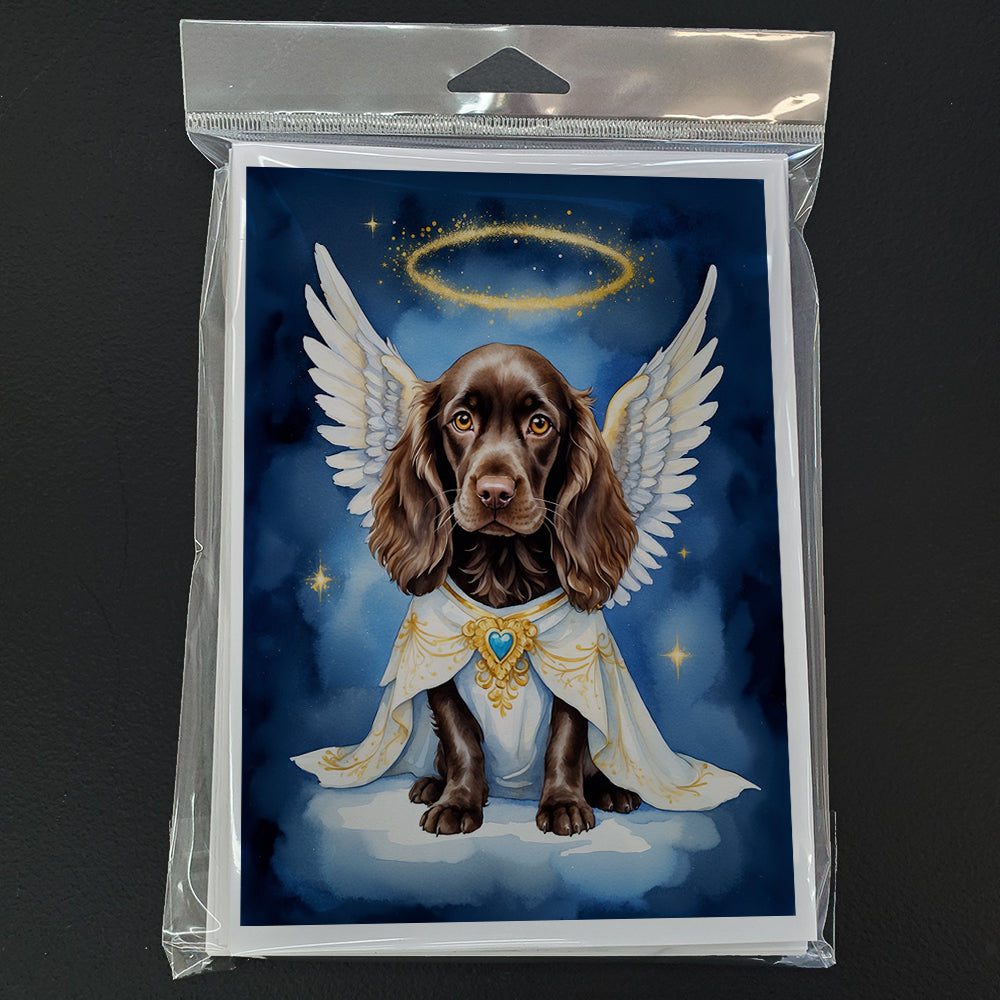 Boykin Spaniel My Angel Greeting Cards Pack of 8