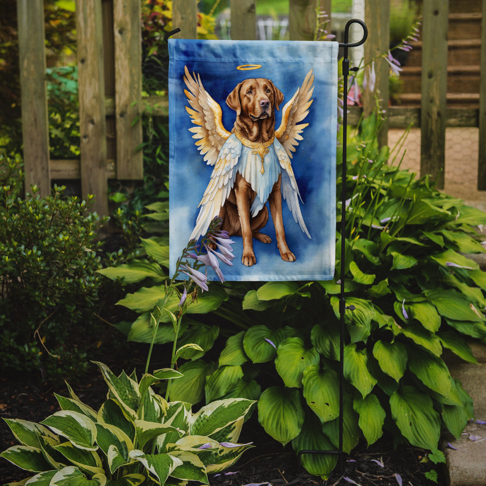 Chesapeake Bay Retriever My Angel Garden Flag