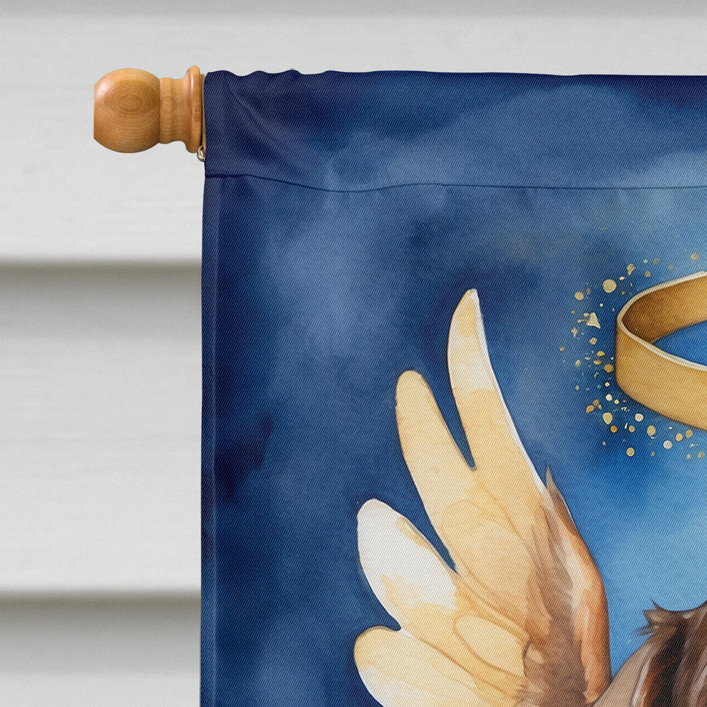 Dachshund My Angel House Flag