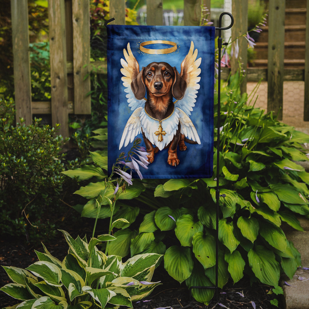 Dachshund My Angel Garden Flag