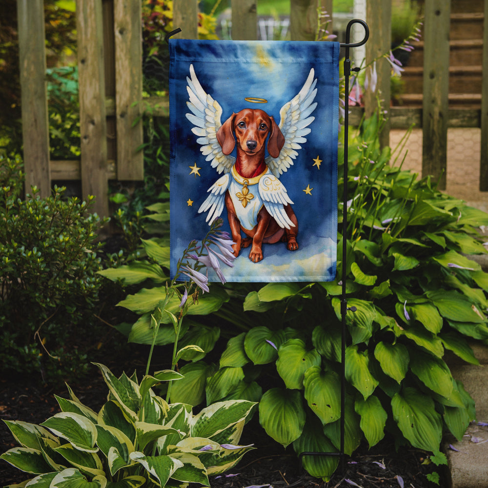 Dachshund My Angel Garden Flag