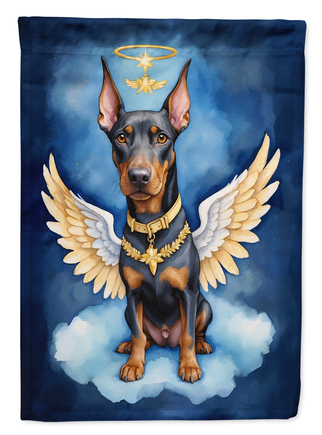 Buy this Doberman Pinscher My Angel House Flag