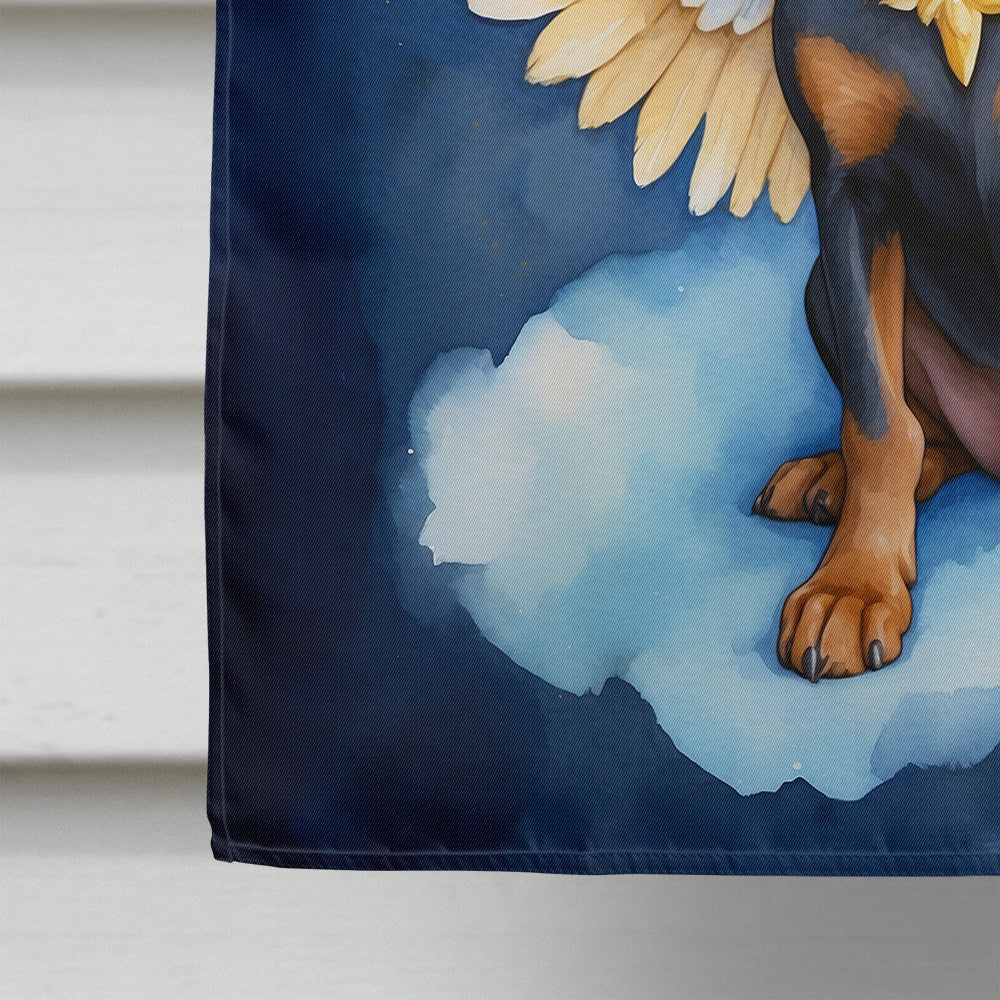 Doberman Pinscher My Angel House Flag