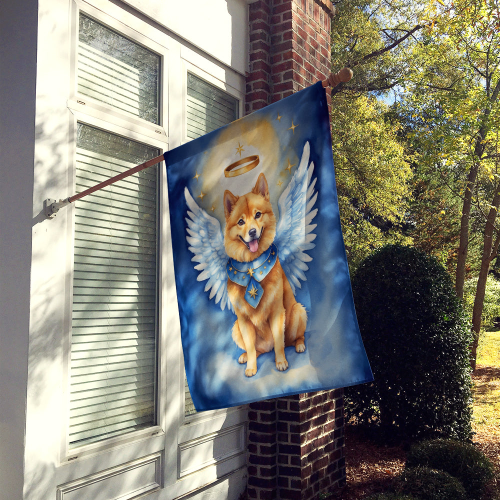 Finnish Spitz My Angel House Flag