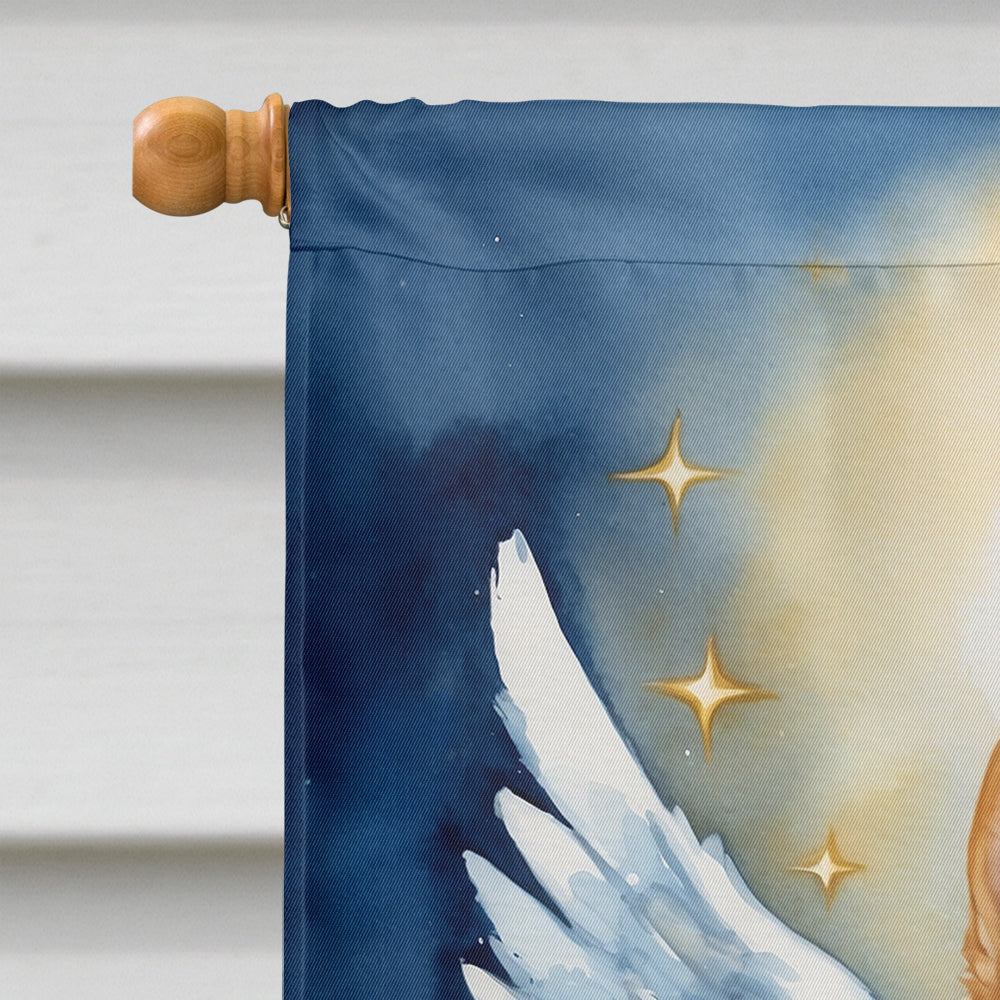 Finnish Spitz My Angel House Flag