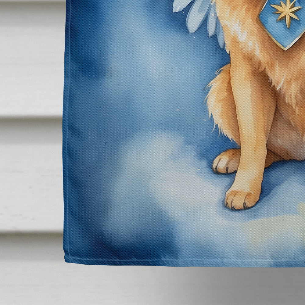 Finnish Spitz My Angel House Flag