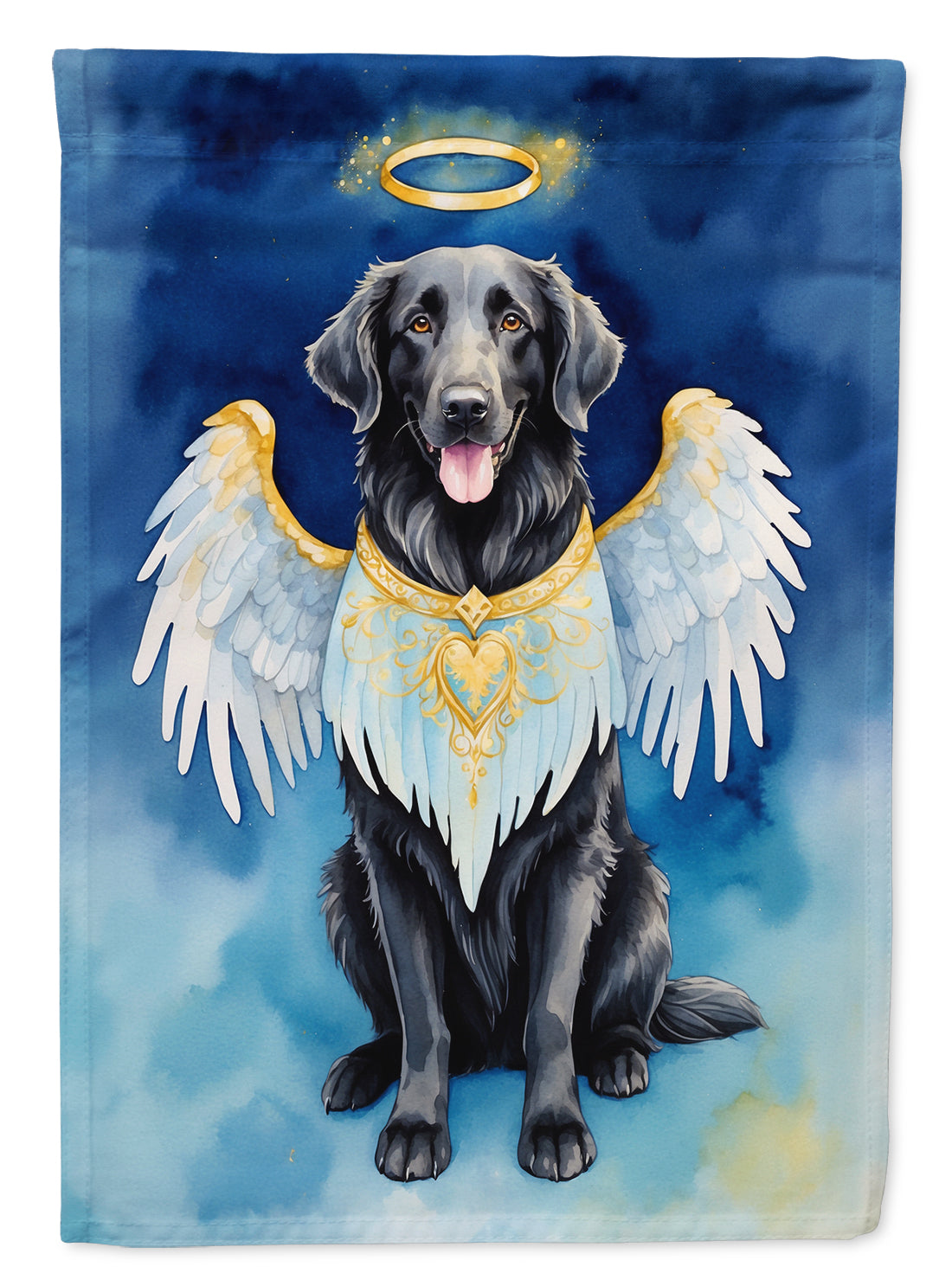 Buy this Flat-Coated Retriever My Angel House Flag