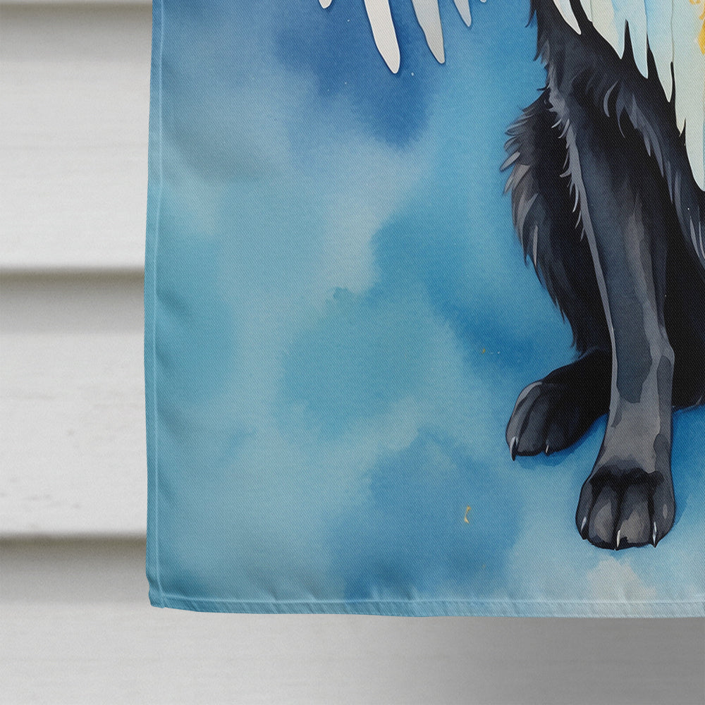 Flat-Coated Retriever My Angel House Flag