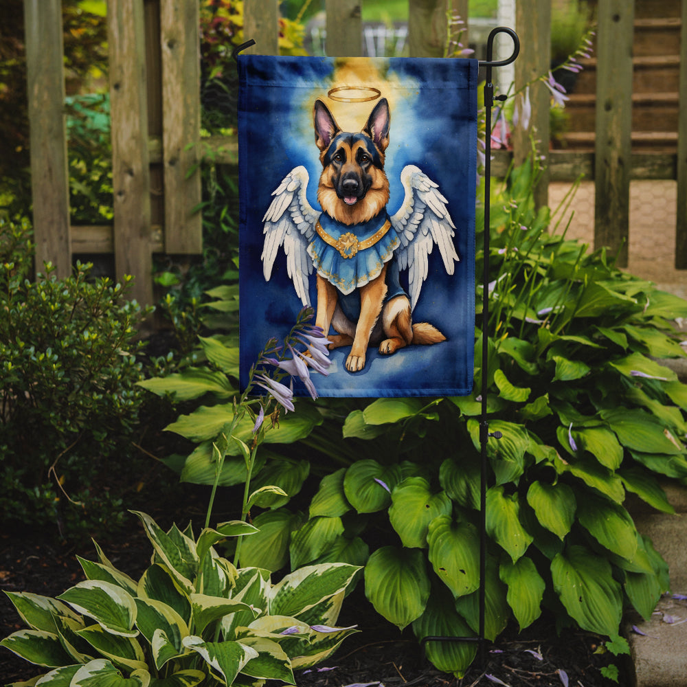 German Shepherd My Angel Garden Flag