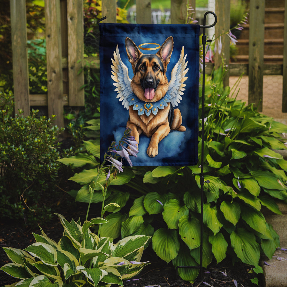 German Shepherd My Angel Garden Flag