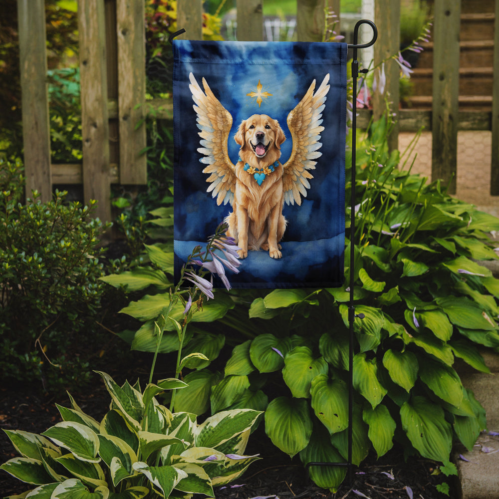 Golden Retriever My Angel Garden Flag