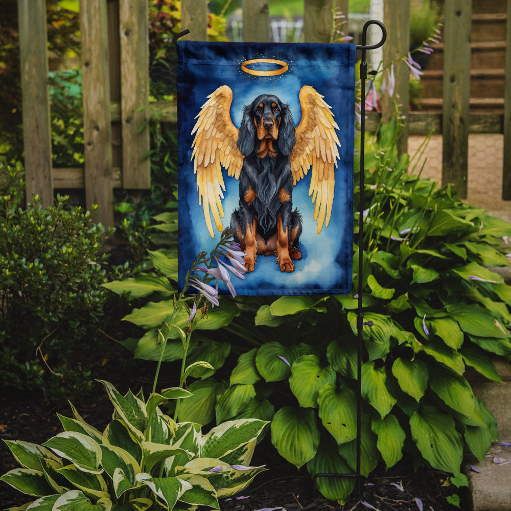 Gordon Setter My Angel Garden Flag