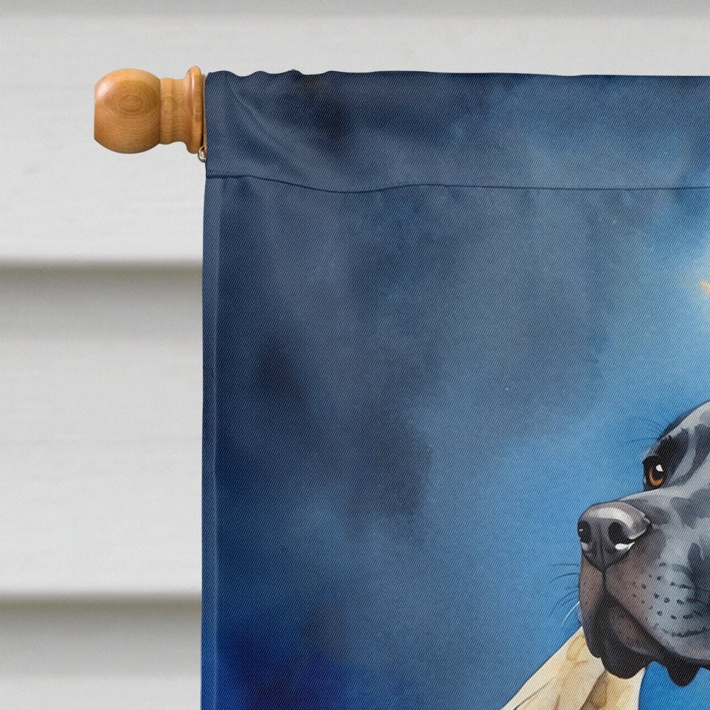 Great Dane My Angel House Flag