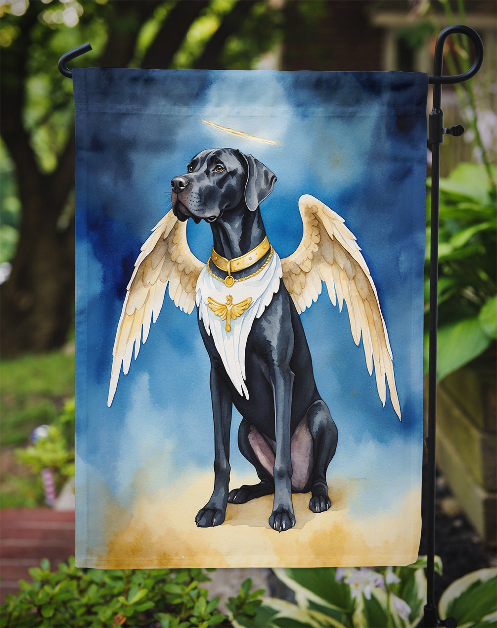 Great Dane My Angel Garden Flag