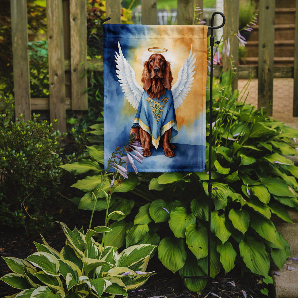 Irish Setter My Angel Garden Flag