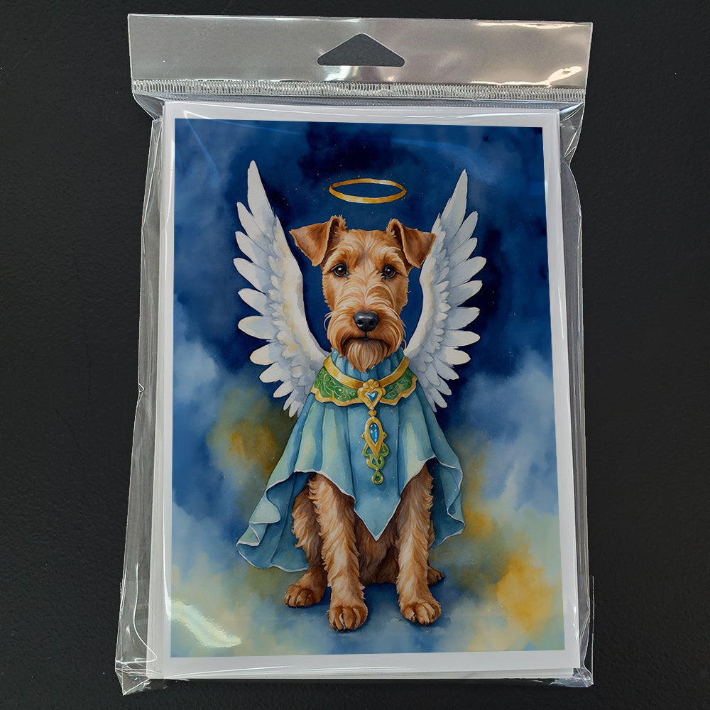 Irish Terrier My Angel Greeting Cards Pack of 8