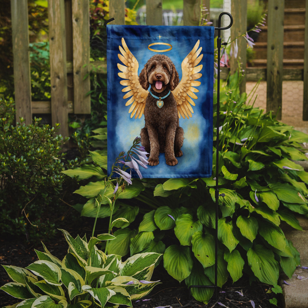 Labradoodle My Angel Garden Flag