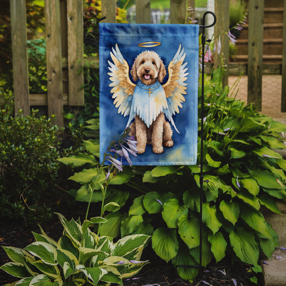 Labradoodle My Angel Garden Flag