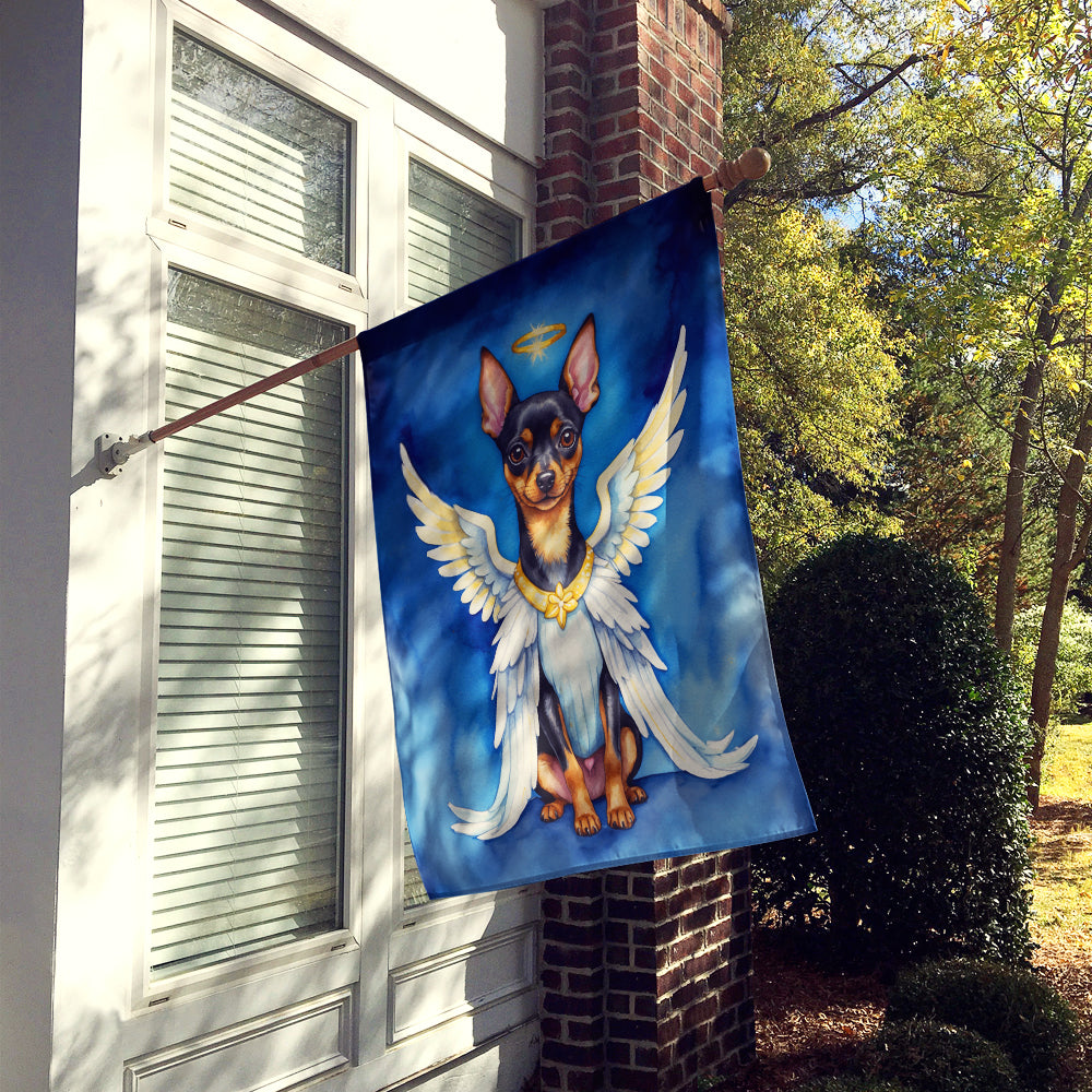 Miniature Pinscher My Angel House Flag