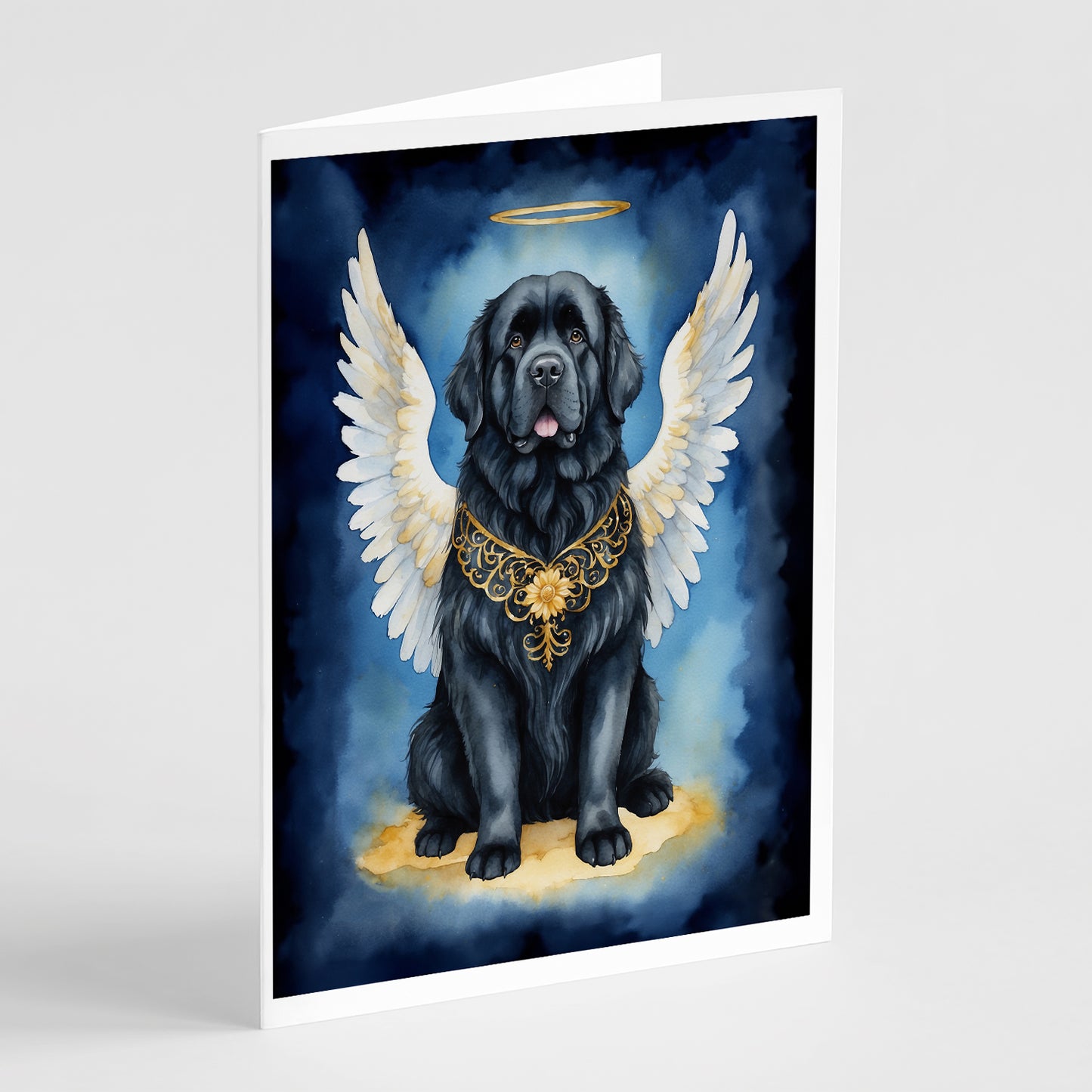 Buy this Newfoundland My Angel Greeting Cards Pack of 8