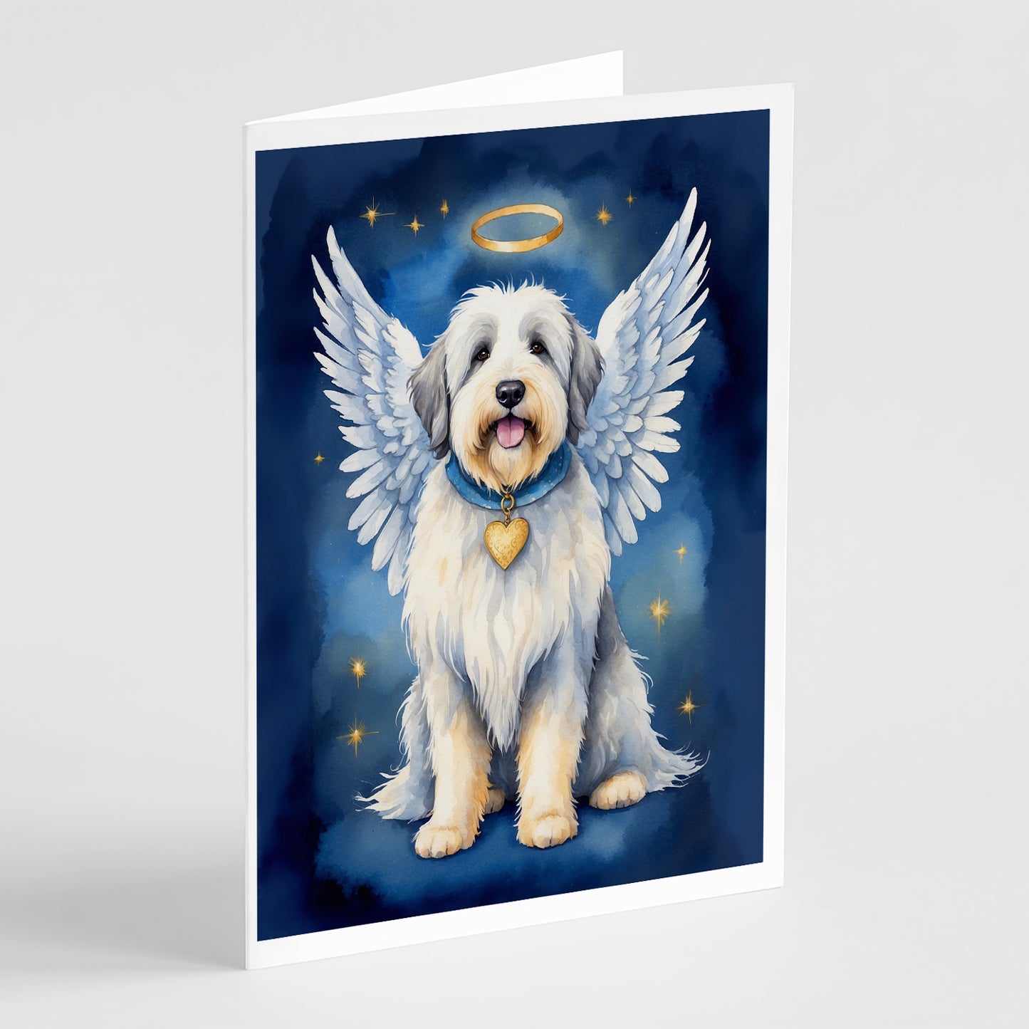 Buy this Old English Sheepdog My Angel Greeting Cards Pack of 8