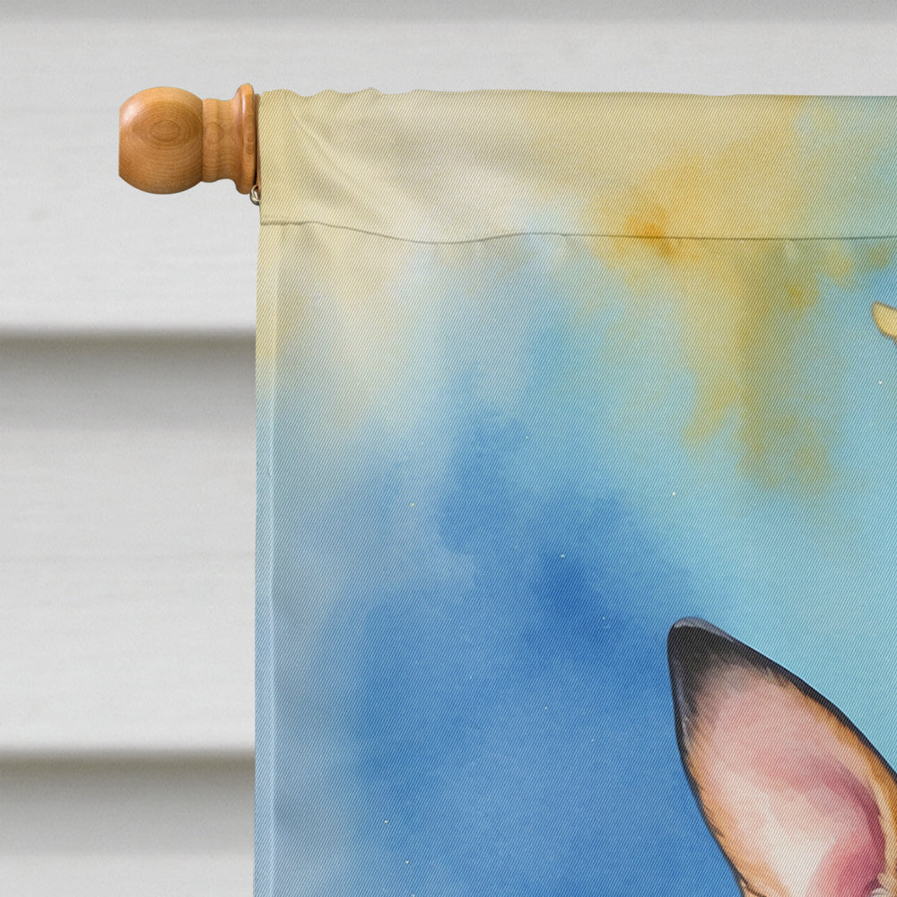 Rat Terrier My Angel House Flag