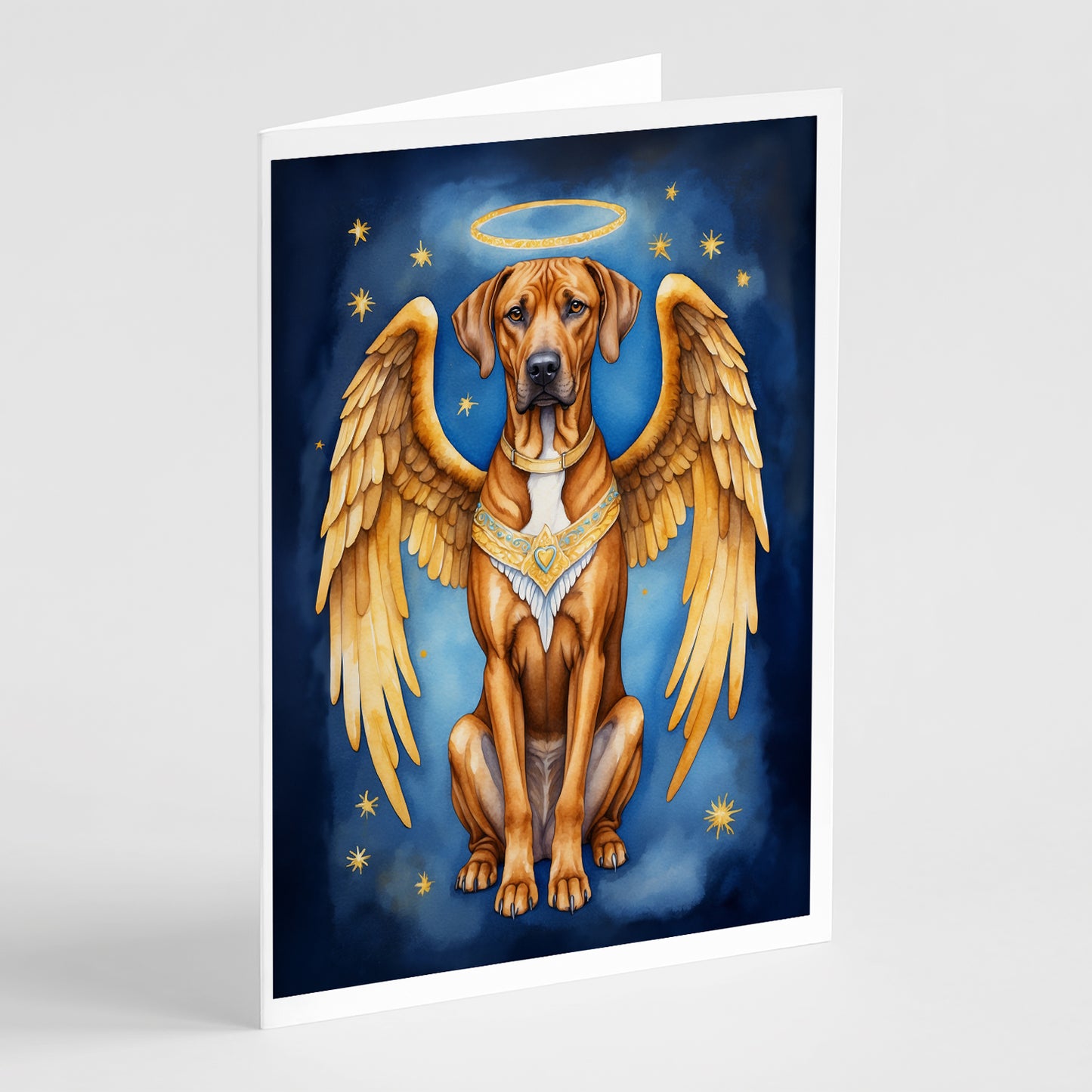Buy this Rhodesian Ridgeback My Angel Greeting Cards Pack of 8