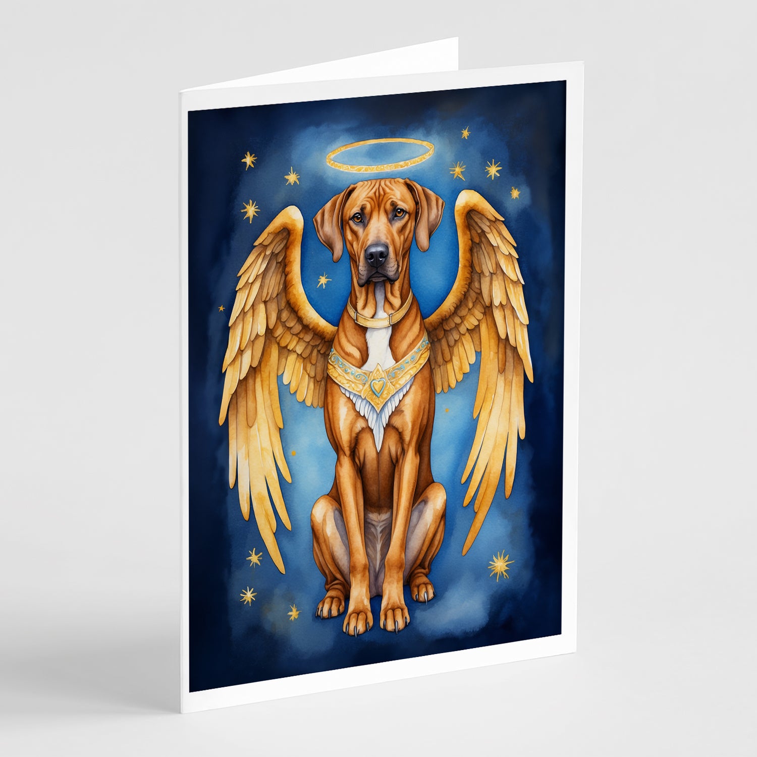 Buy this Rhodesian Ridgeback My Angel Greeting Cards Pack of 8