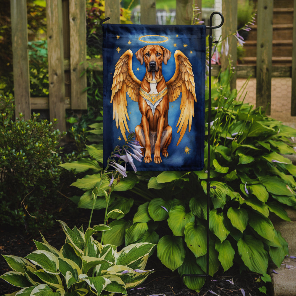 Rhodesian Ridgeback My Angel Garden Flag
