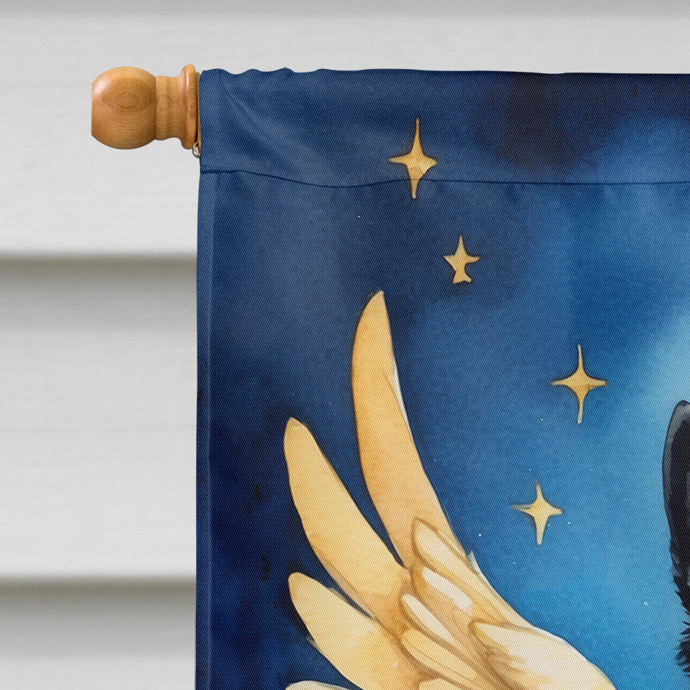 Schipperke My Angel House Flag
