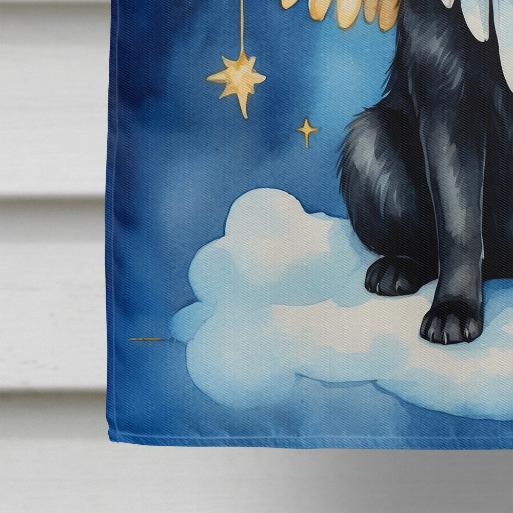 Schipperke My Angel House Flag