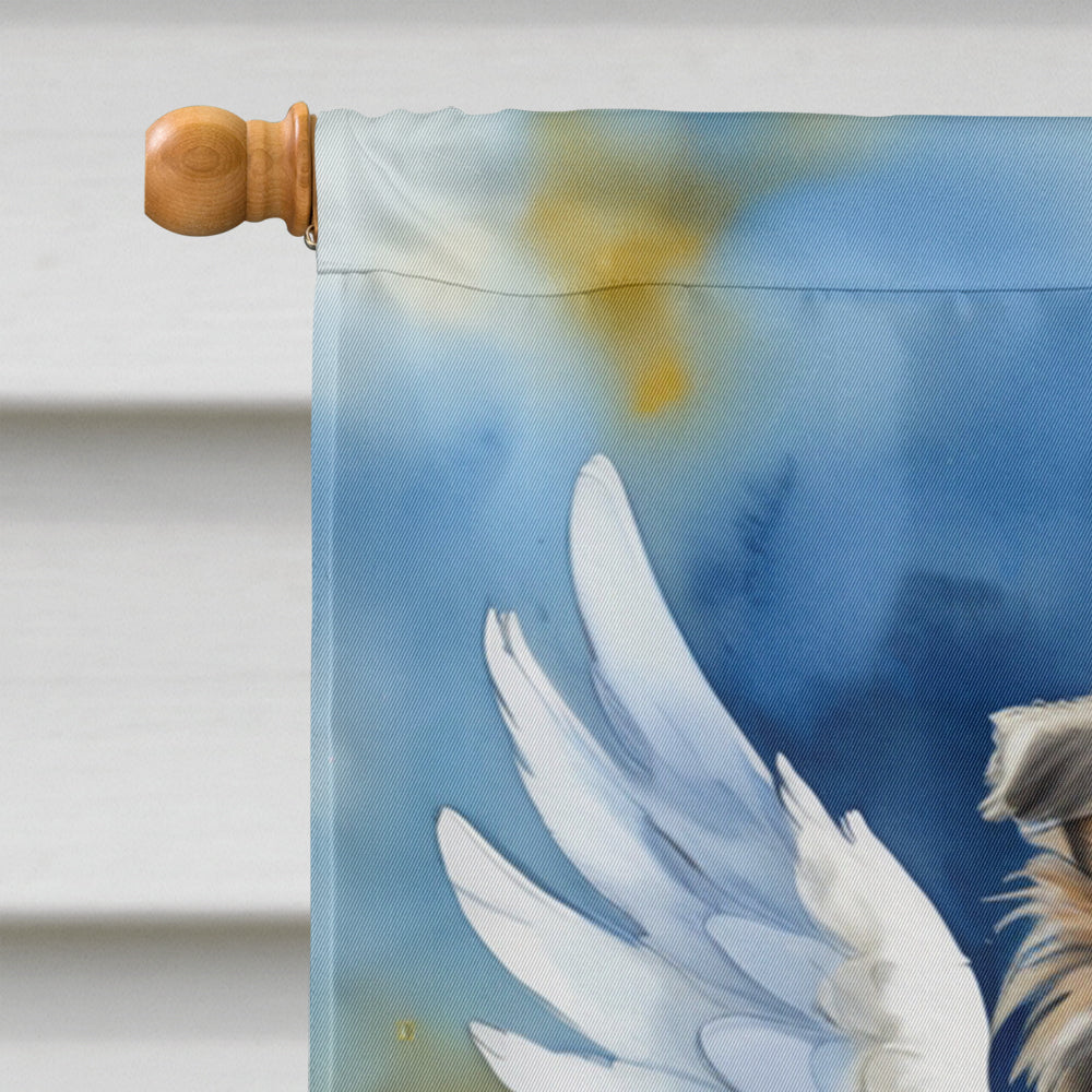 Sheltie My Angel House Flag