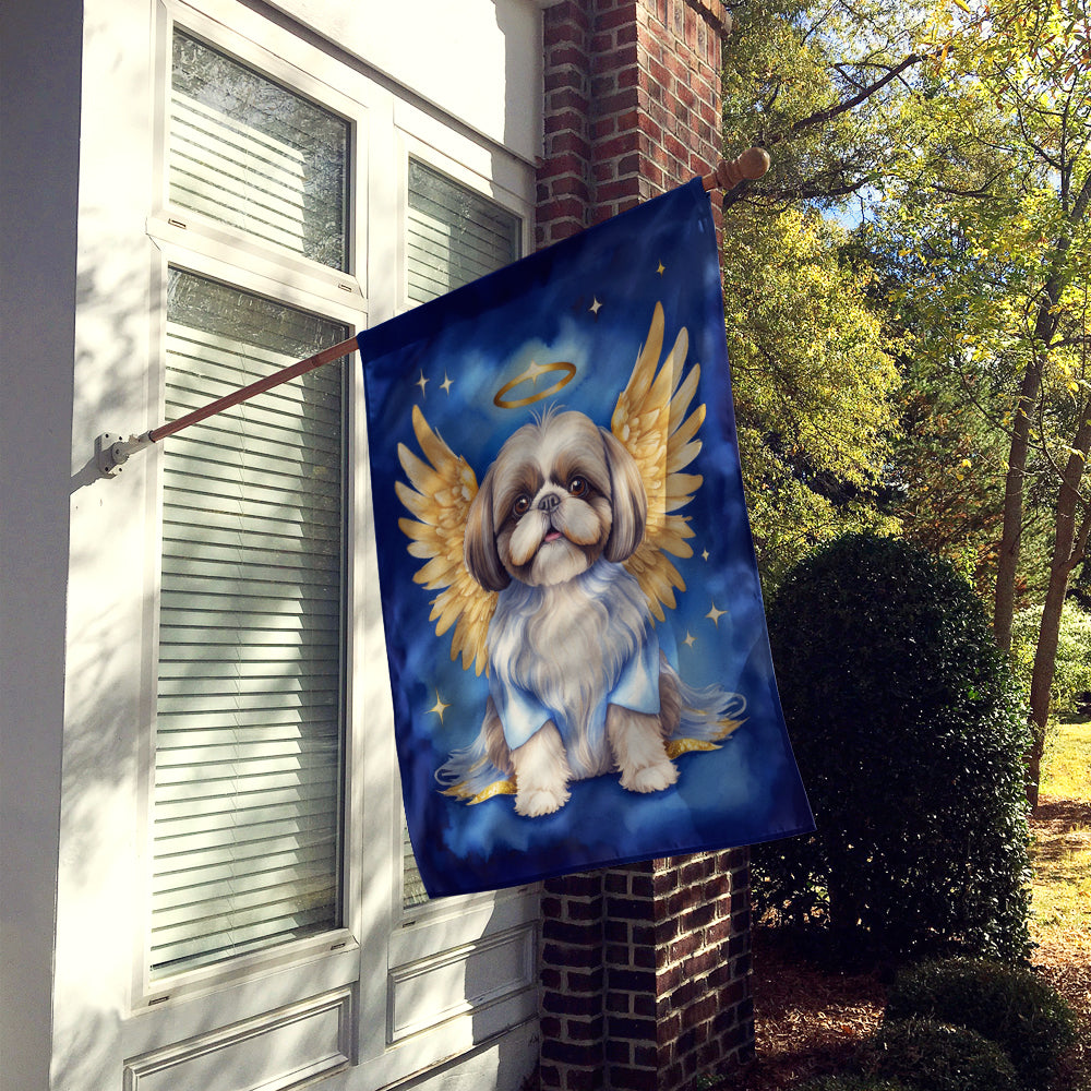 Shih Tzu My Angel House Flag
